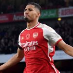 William Saliba pemain Arsenal