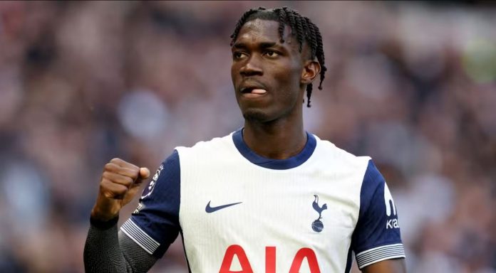 Yves Bissouma gelandang Tottenham Hotspur
