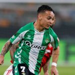 Aksi Antony di laga Real Betis vs Nottingham Forest