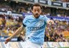 Aksi Bernardo Silva di laga Wolves vs Manchester City