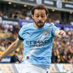 Aksi Bernardo Silva di laga Wolves vs Manchester City