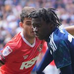 Aksi Jeremy Monga di laga Charlton vs Leicester City