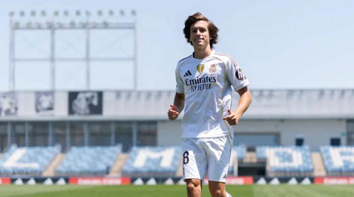 Alvaro Carreras pemain Real Madrid Alvaro Carreras pemain Real Madrid