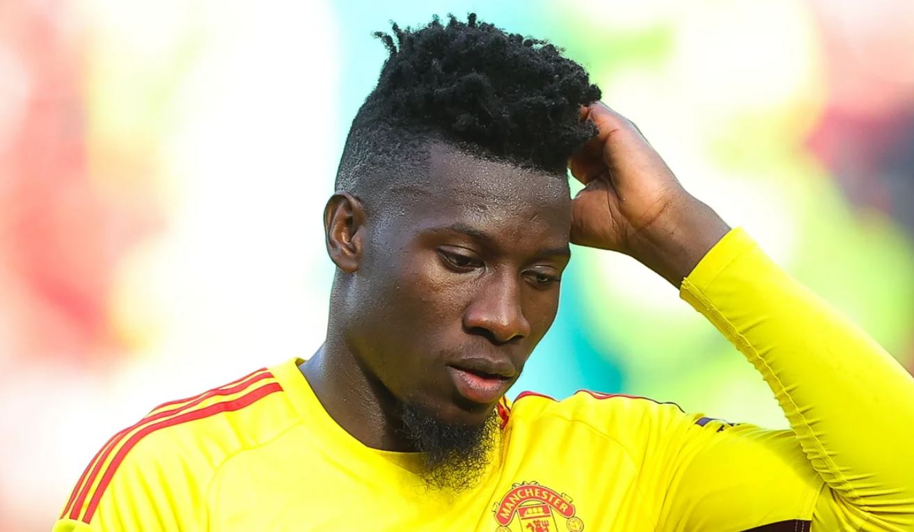 Andre Onana penjaga gawang Manchester United