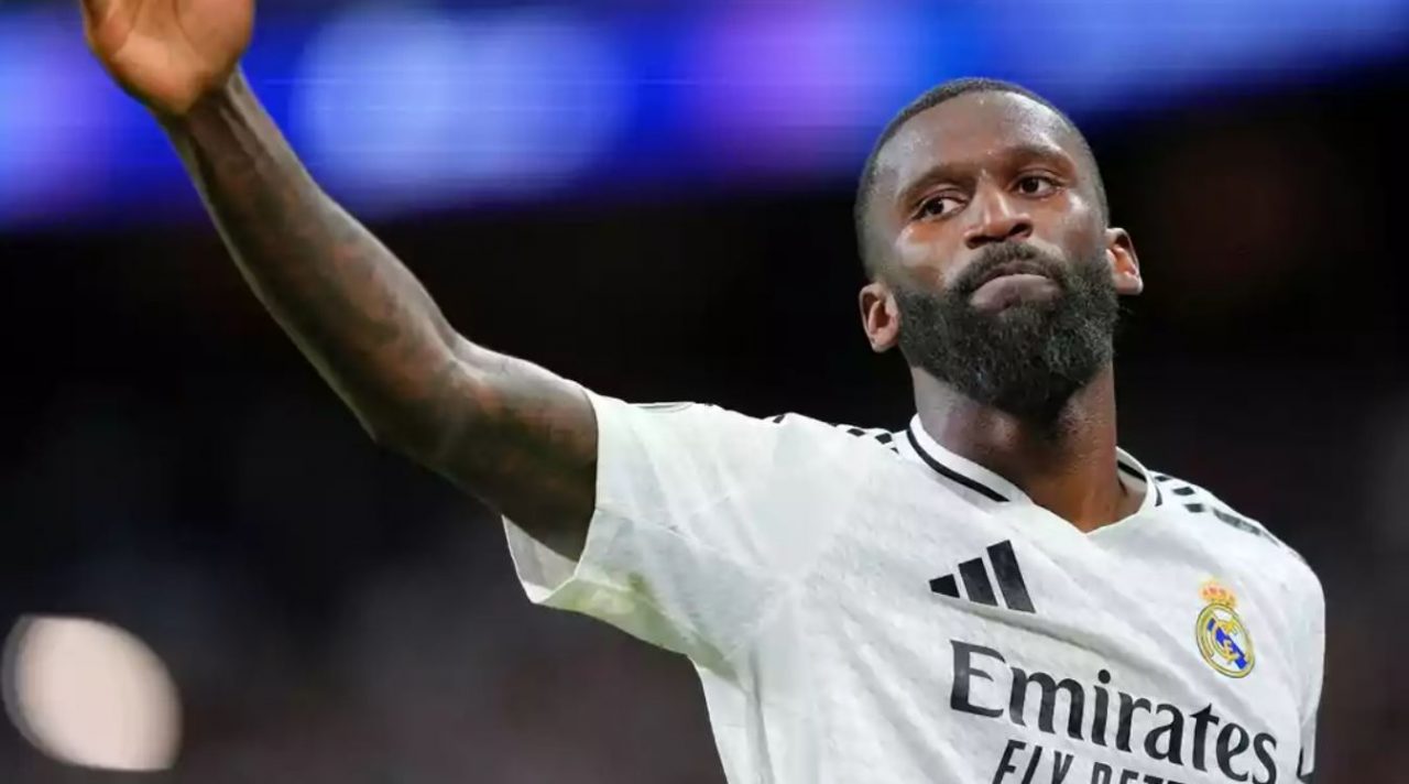 Antonio Rudiger pemain Real Madrid cedera