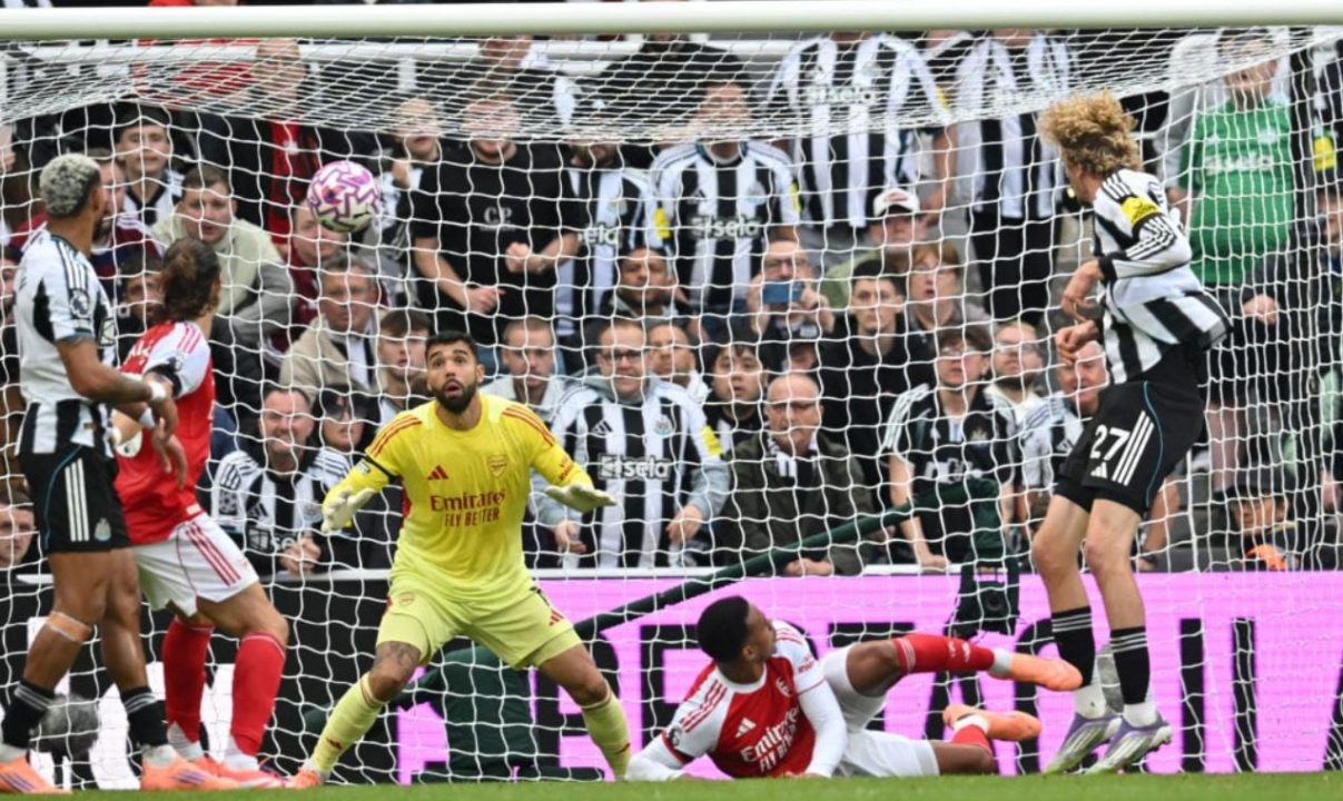 Arsenal saat laga melawan Newcastle United