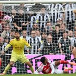 Arsenal saat laga melawan Newcastle United