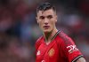 Benjamin Sesko di laga Manchester United v Burnley