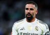 Dani Carvajal di laga Real Madrid vs Mallorca