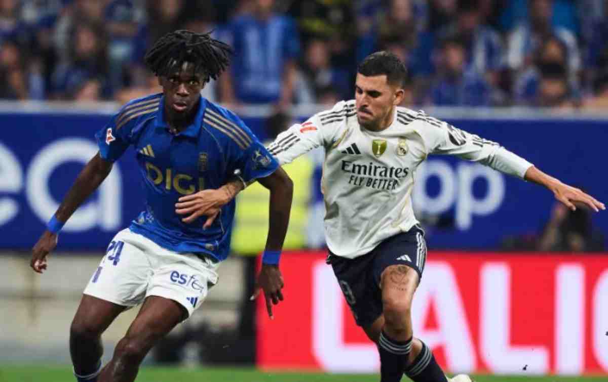 Dani Ceballos dalam sebuah aksinya untuk Real Madrid