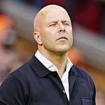 Ekspresi Arne Slot di laga Liverpool vs Arsenal