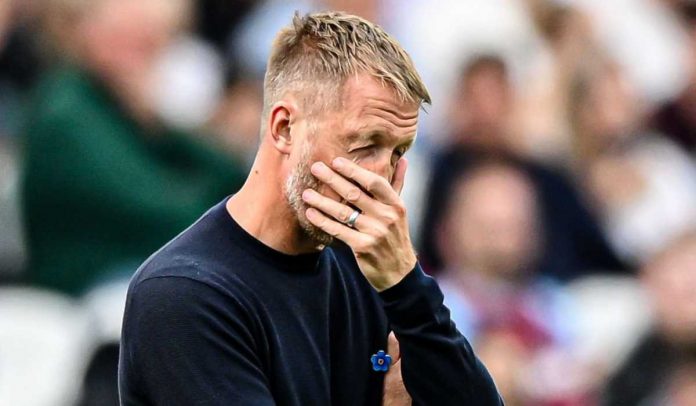 Ekspresi Graham Potter di laga West Ham United va Crystal Palace