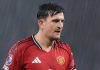 Ekspresi Harry Maguire di laga Manchester United vs Chelsea