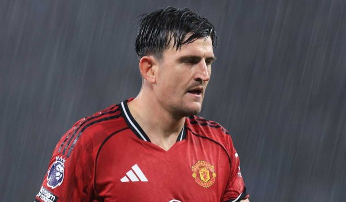Ekspresi Harry Maguire di laga Manchester United vs Chelsea