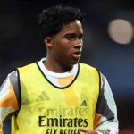 Endrick dalam Sebuah Sesi Latihan Real Madrid