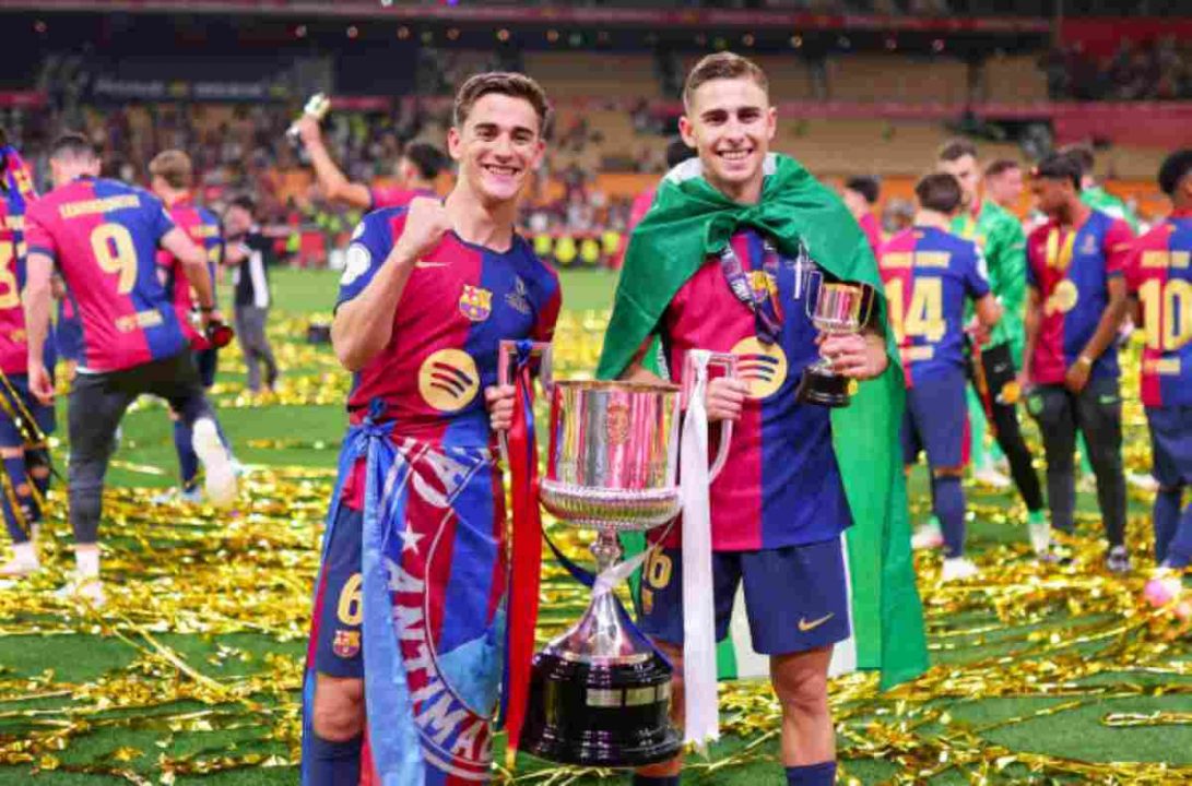 Gavi dan Fermin Lopez Tak Akur di Barcelona