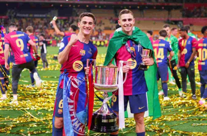 Gavi dan Fermin Lopez Tak Akur di Barcelona
