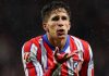 Giuliano Simeone pemain Atletico Madrid incaran Newcastle