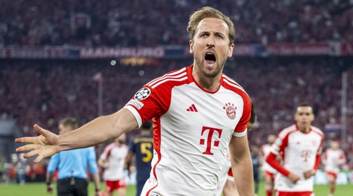 Harry Kane bintang Bayern Munchen