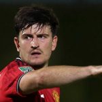 Harry Maguire di laga Grimsby Town vs Manchester United