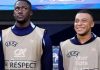 Ibrahima Konate dan Kylian Mbappe