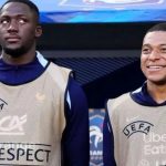 Ibrahima Konate dan Kylian Mbappe