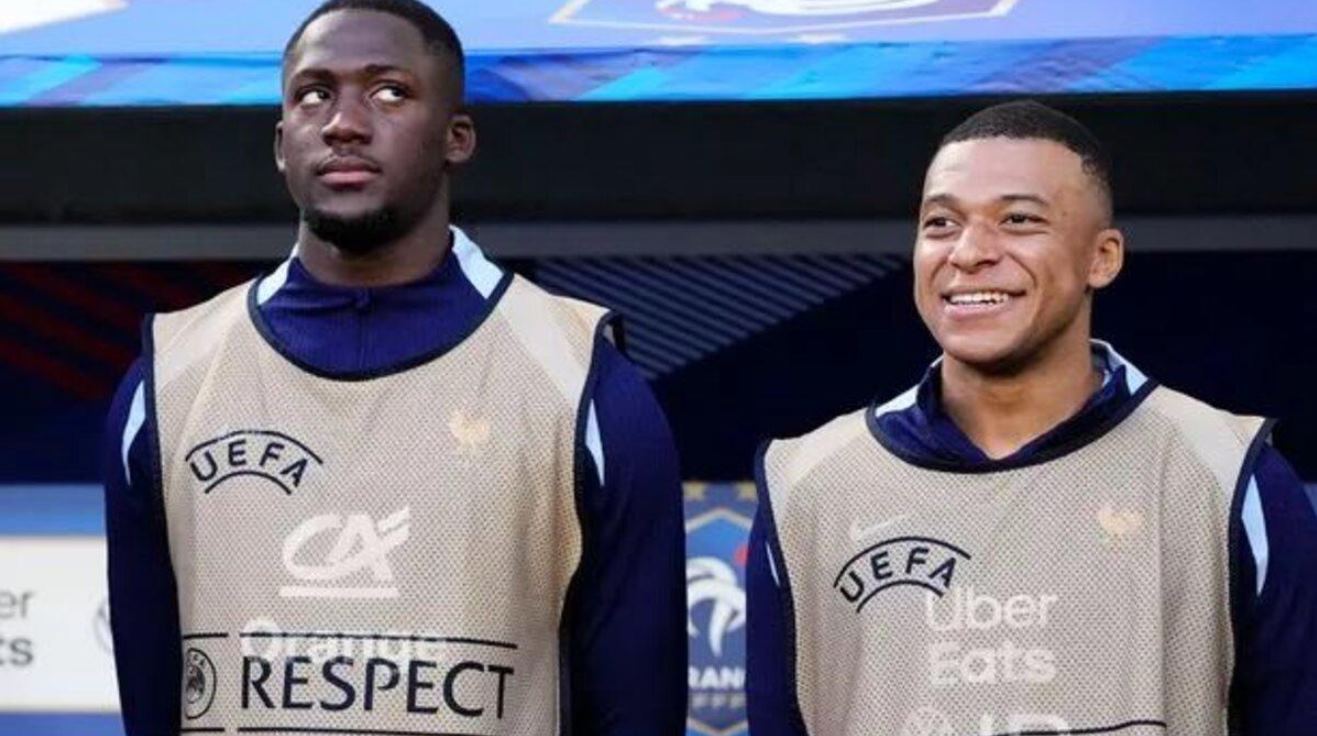Ibrahima Konate dan Kylian Mbappe Ibrahima Konate dan Kylian Mbappe