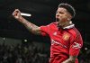 Jadon Sancho pemain Manchester United