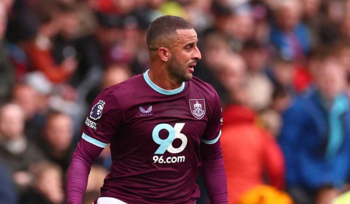 Kyle Walker di laga Burnley vs Nottingham Forest