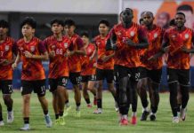 Latihan Borneo FC Jelang Menjamu Persija Jakarta di Pekan Ketujuh BRI Super League