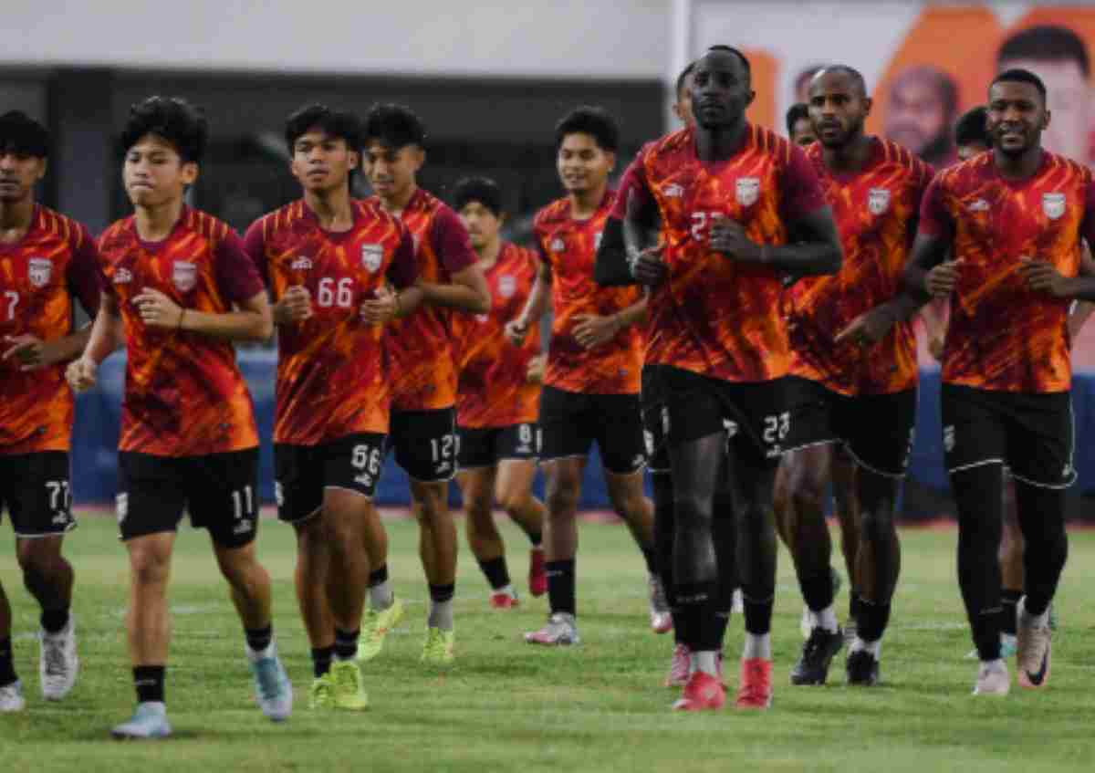 Latihan Borneo FC Jelang Menjamu Persija Jakarta di Pekan Ketujuh BRI Super League