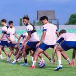 Latihan Persik Kediri Jelang Menyambut Laga vs Arema FC
