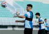Latihan Skuad PSIM Yogyakarta Jelang Beraksi di Kandang PSM Makassar