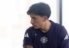 Lisandro Martinez berlatih di gym Manchester United