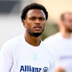 Lois Openda di sesi latihan Juventus