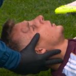 Lucas Digne pemain Aston Villa cedera