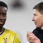 Marc Guehi dan pelatih Crystal Palace Oliver Glasner