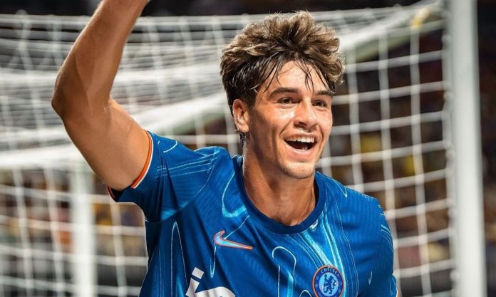 Marc Guiu pemain Chelsea Marc Guiu pemain Chelsea
