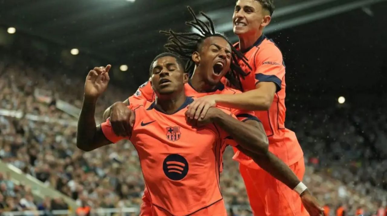 Marcus Rashford pemain Barcelona