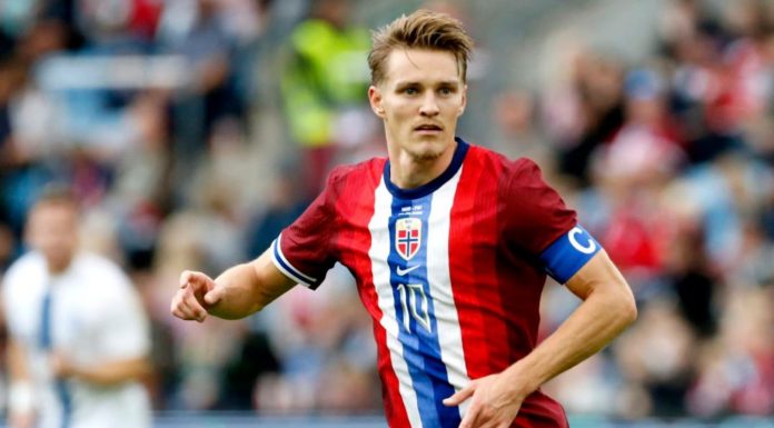 Martin Odegaard kapten Timnas Norwegia Martin Odegaard kapten Timnas Norwegia