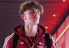 Max Dowman dalam persiapan laga Arsenal vs Nottingham