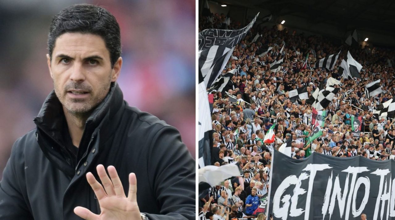 Mikel Arteta - Newcastle United vs Arsenal - Liga Inggris