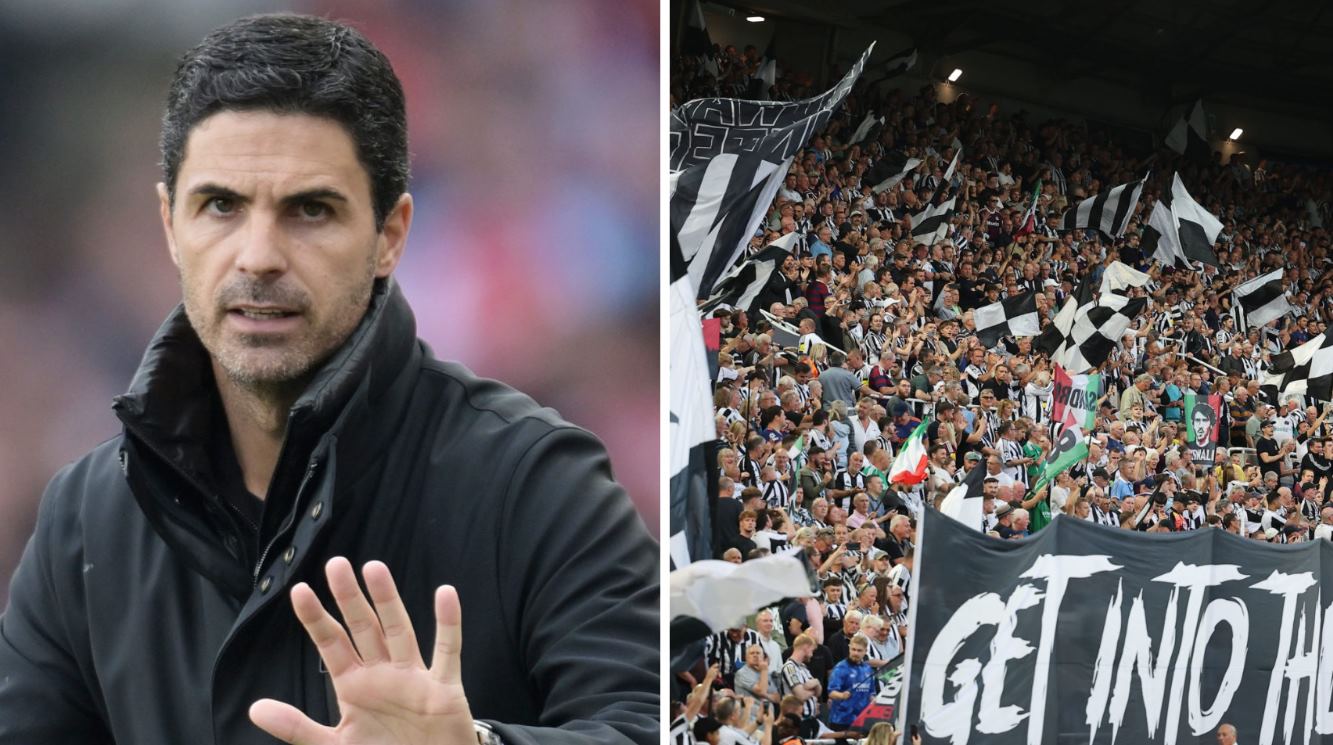 Mikel Arteta - Newcastle United vs Arsenal - Liga Inggris