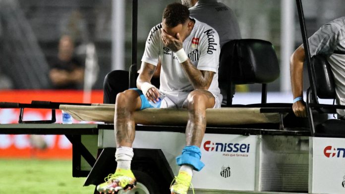 Neymar pemain Timnas Brasil dan Santos