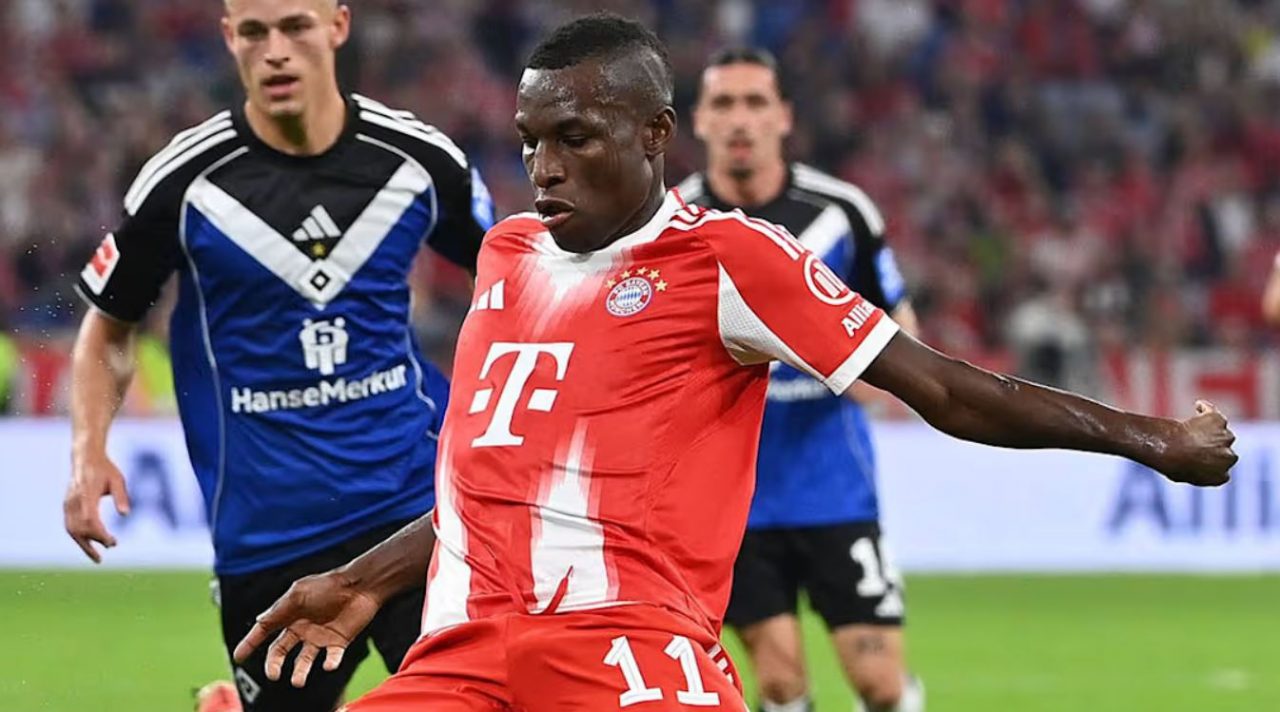 Nicolas Jackson pemain Bayern Munchen