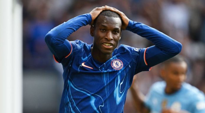 Nicolas Jackson striker Chelsea Nicolas Jackson striker Chelsea