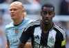 Pep Guardiola klaim Erling Haaland lebih hebat ketimbang Alexander Isak