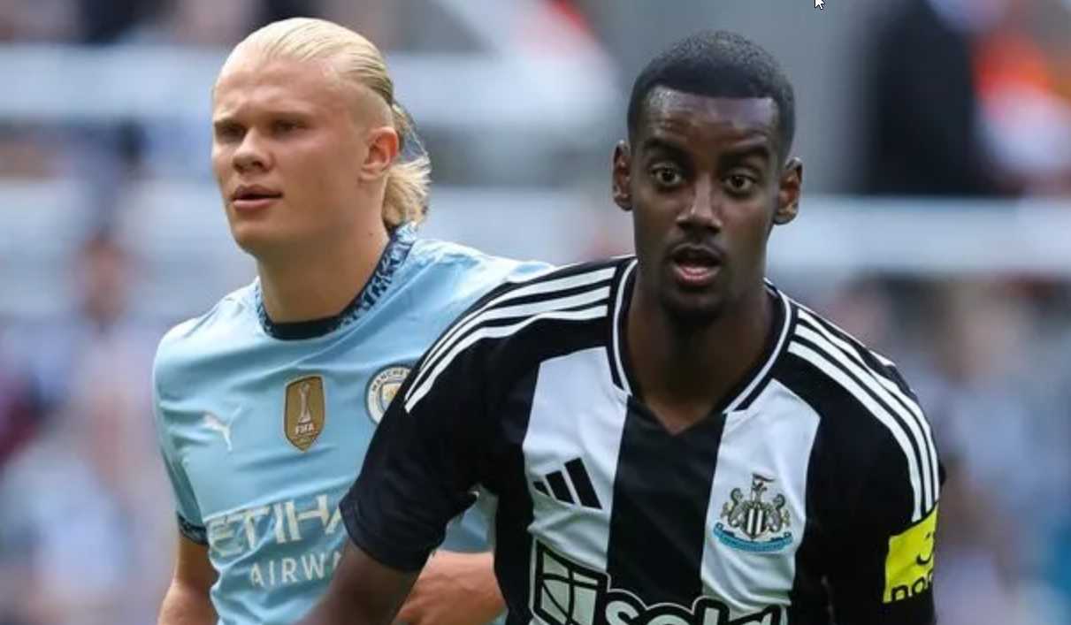 Pep Guardiola klaim Erling Haaland lebih hebat ketimbang Alexander Isak