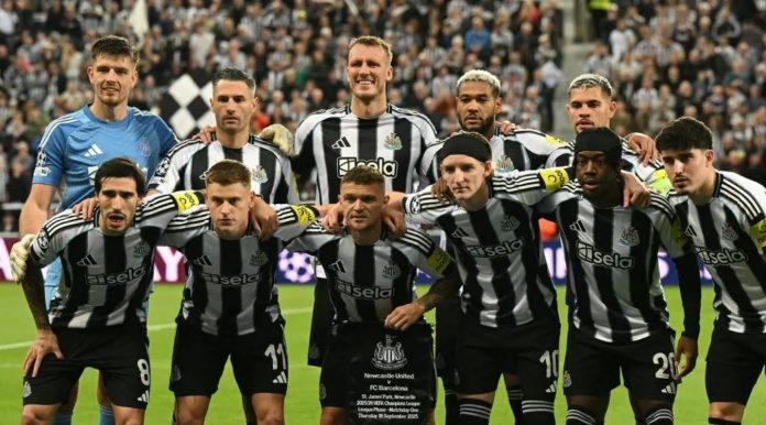 Prediksi susunan pemain Newcastle United di Liga Champions