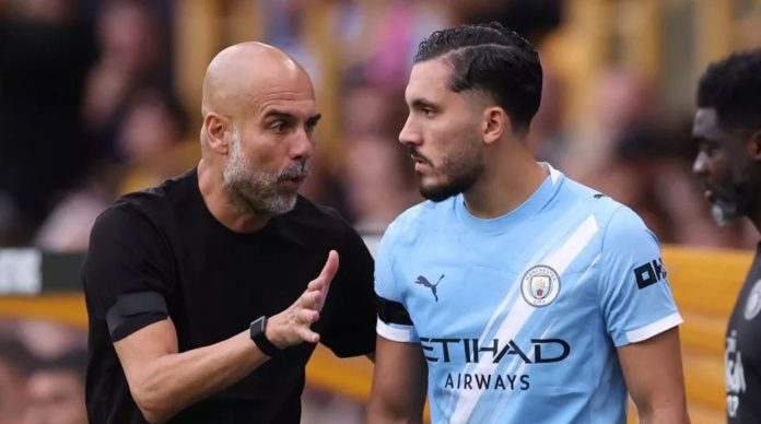 Rayan Cherki pemain Manchester City Rayan Cherki pemain Manchester City